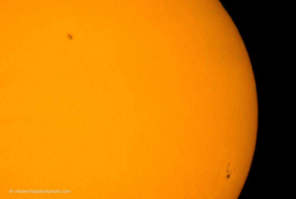 Sunspots and Earth’s Climate DOES GOD EXIST? TODAY