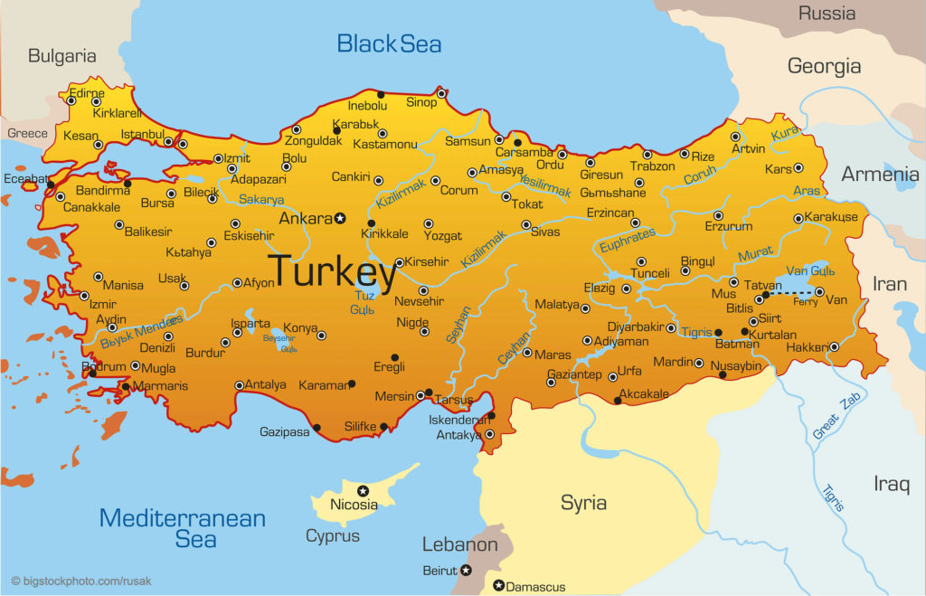 Turkey Map 1024x659 